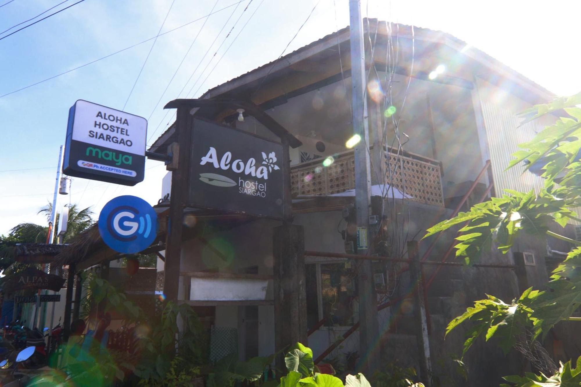 Aloha Hostel Siargao General Luna  Exteriör bild