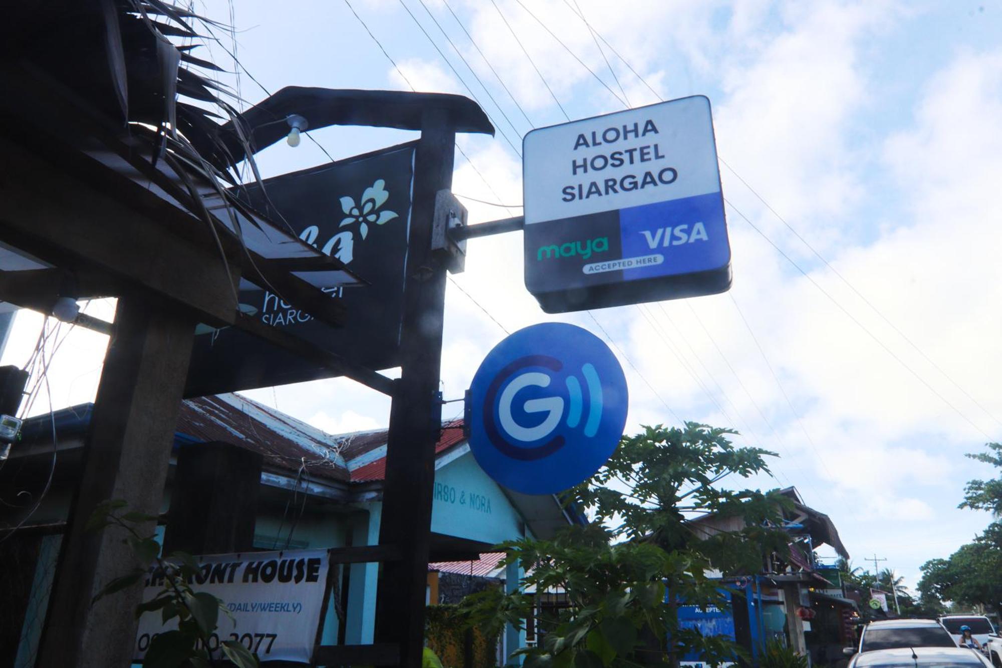 Aloha Hostel Siargao General Luna  Exteriör bild