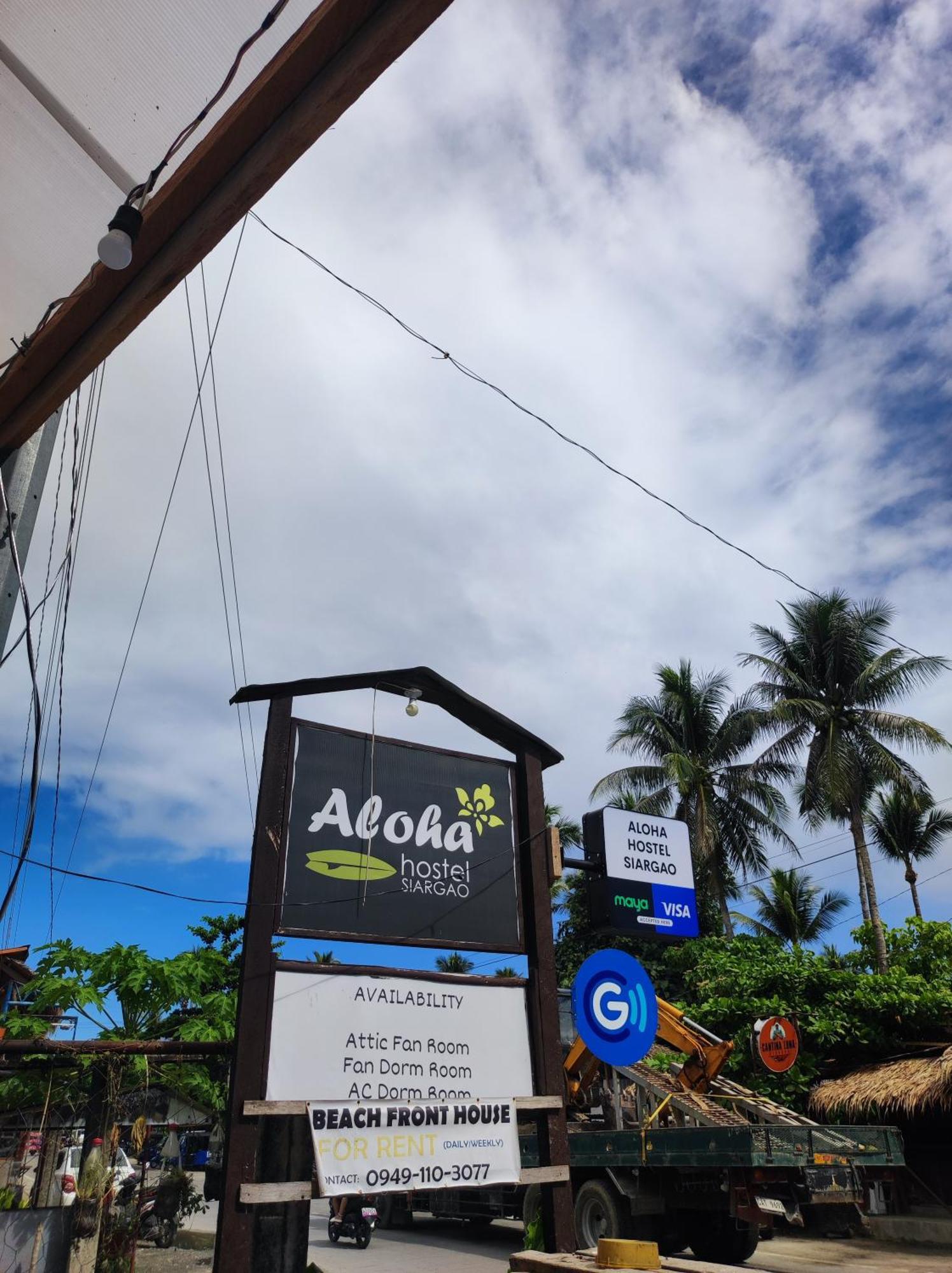 Aloha Hostel Siargao General Luna  Rum bild